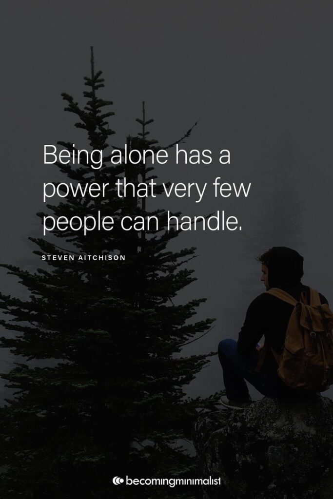 alone solitude