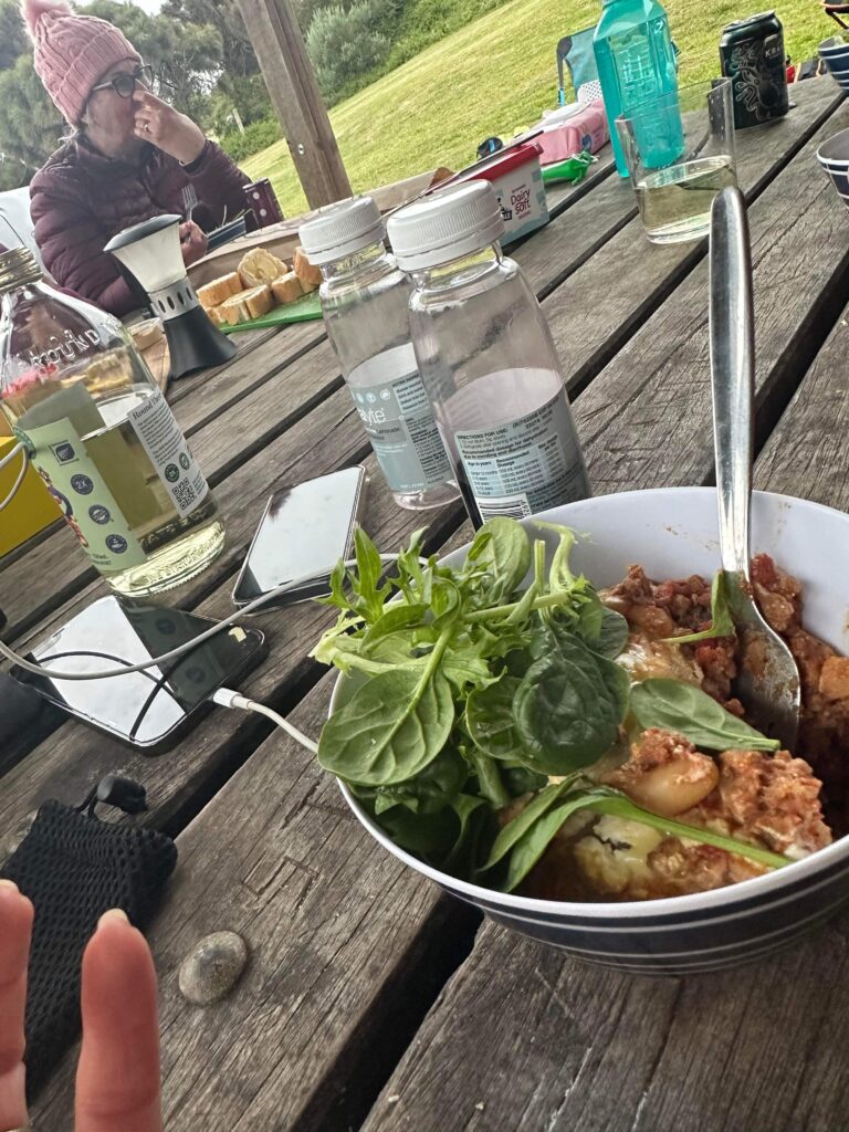 GOW Great Ocean Walk hike flamingo flock