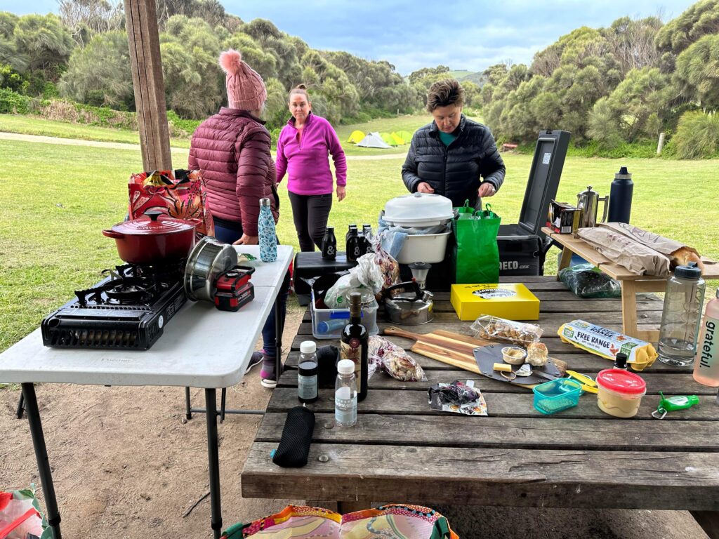 GOW Great Ocean Walk hike flamingo flock