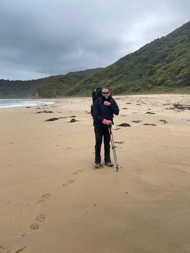 GOW Great Ocean Walk hike flamingo flock